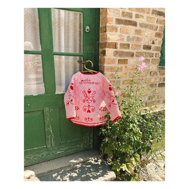 Veste Penny Rayée - Collection Enfant | Rouge