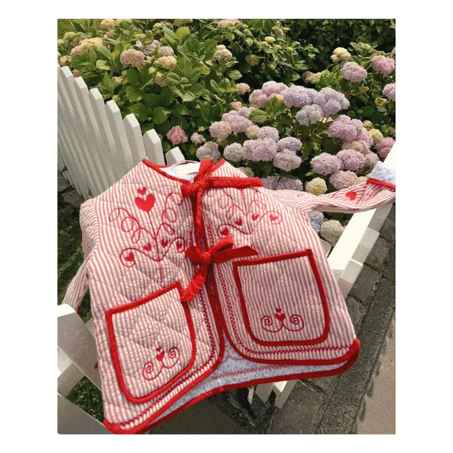 Veste Penny Rayée - Collection Enfant | Rouge