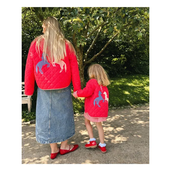 Veste Penny Coton Bio | Rouge