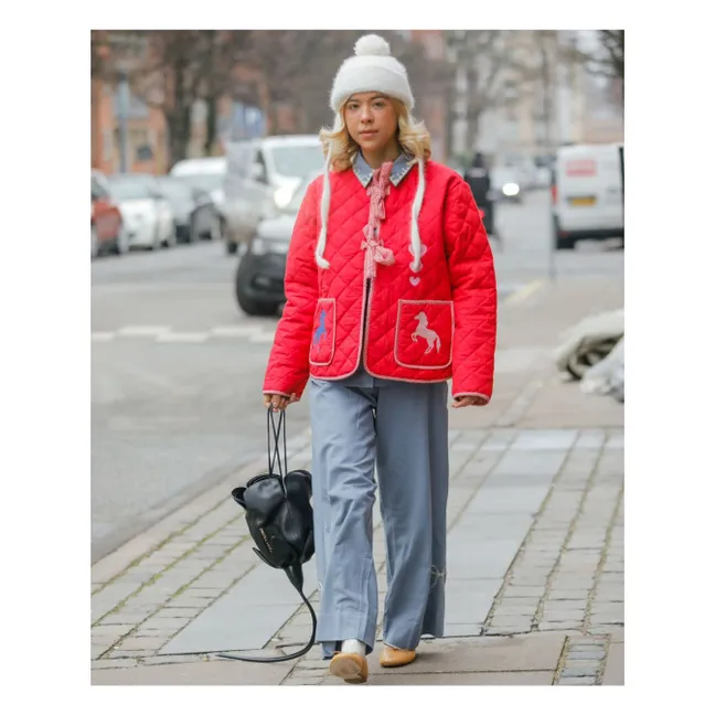 Veste Penny Coton Bio | Rouge