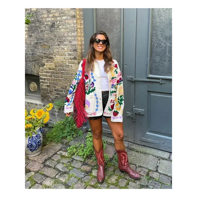 Veste Maggie White Rose | Blanc