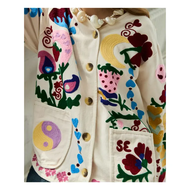 Veste Maggie White Rose | Blanc