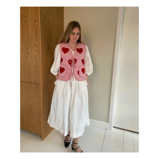 Veste Sans Manches Honey | Rose