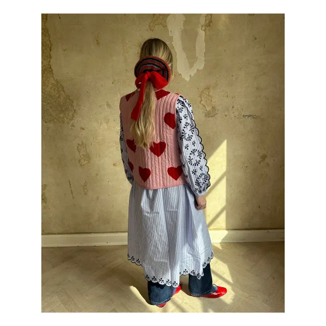 Veste Sans Manches Honey | Rose
