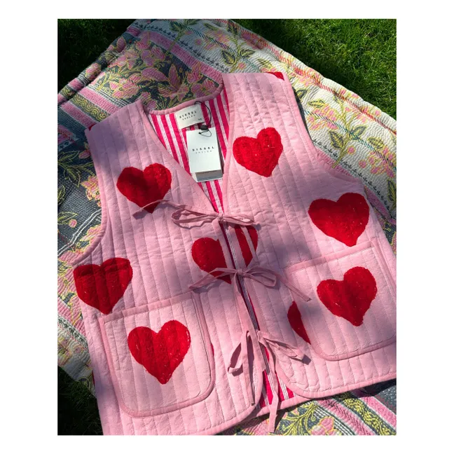 Veste Sans Manches Honey - Collection Enfant | Rose