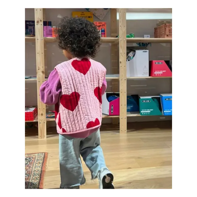 Veste Sans Manches Honey - Collection Enfant | Rose