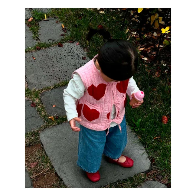 Veste Sans Manches Honey - Collection Enfant | Rose