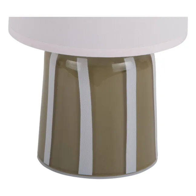 Lampada da tavolo Verano | Verde militare