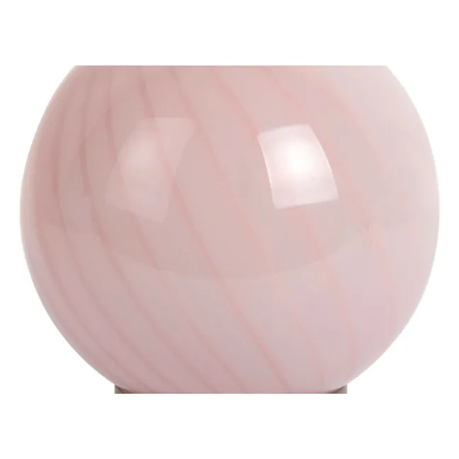 Lampada da tavolo a globo estivo  | Rosa