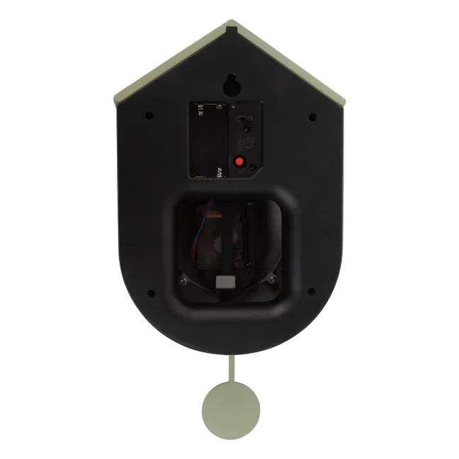 Horloge murale Grato cuckoo | Vert