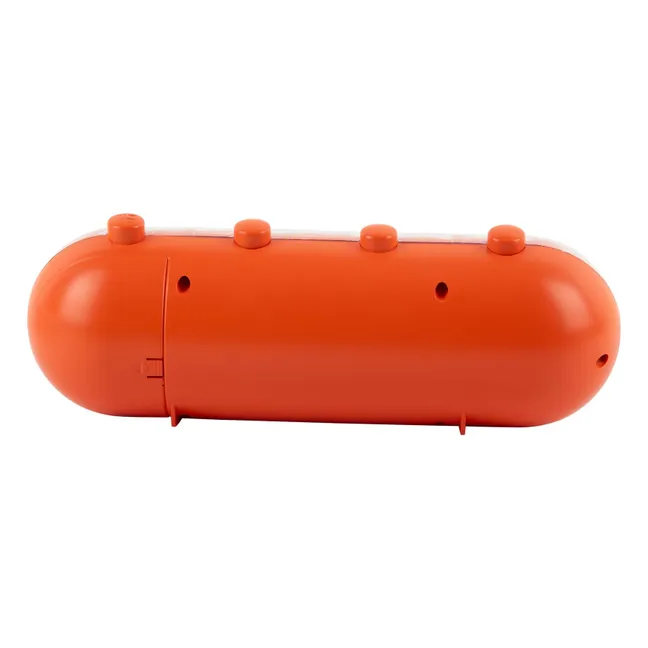 Retro tube alarm clock  | Orange