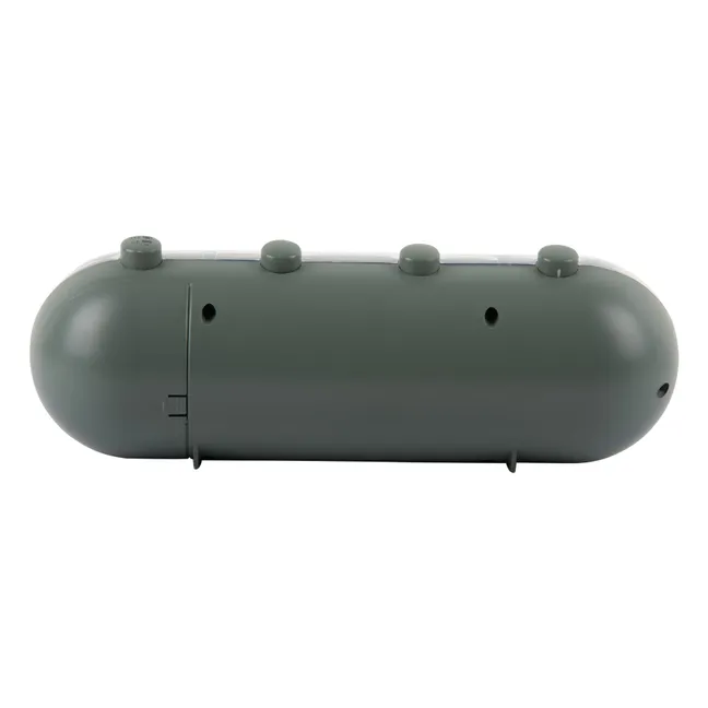 Retro tube alarm clock  | Green