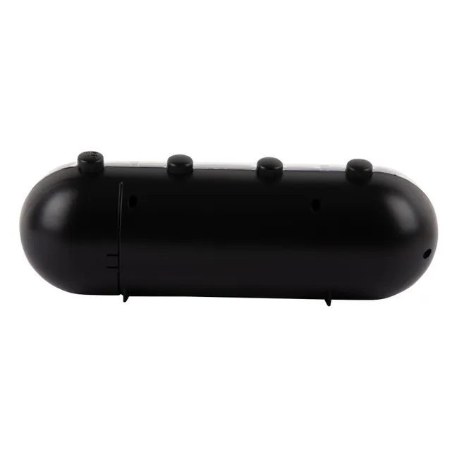 Wecker Retro tube | Schwarz