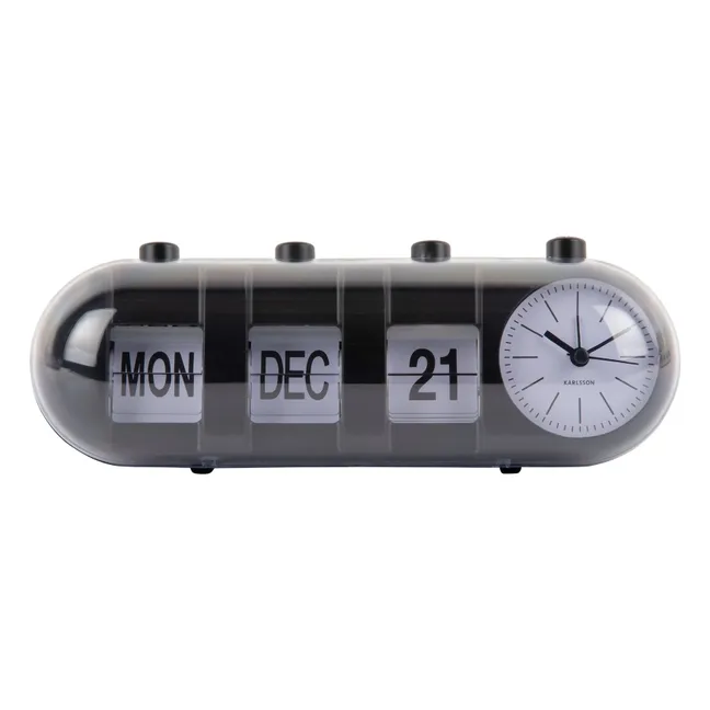 Wecker Retro tube | Schwarz