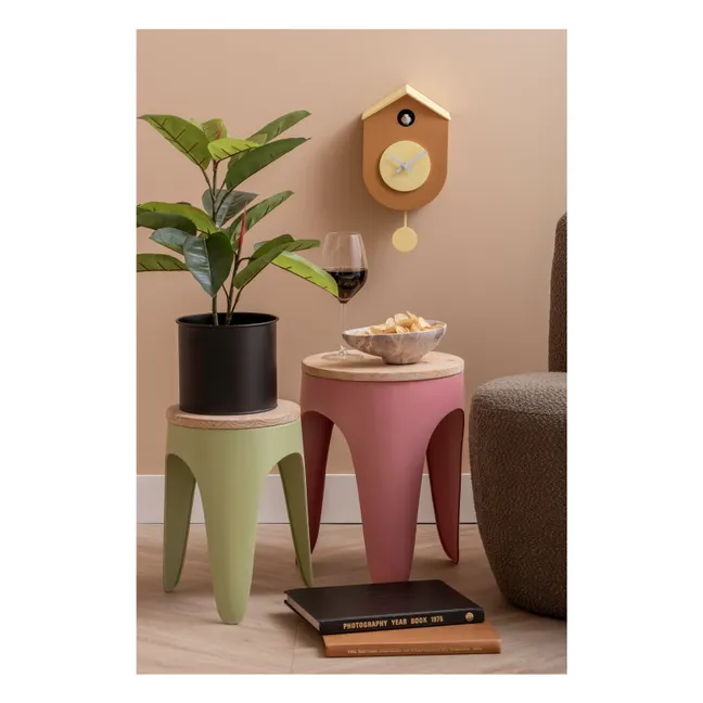 Horloge murale Grato cuckoo | Jaune