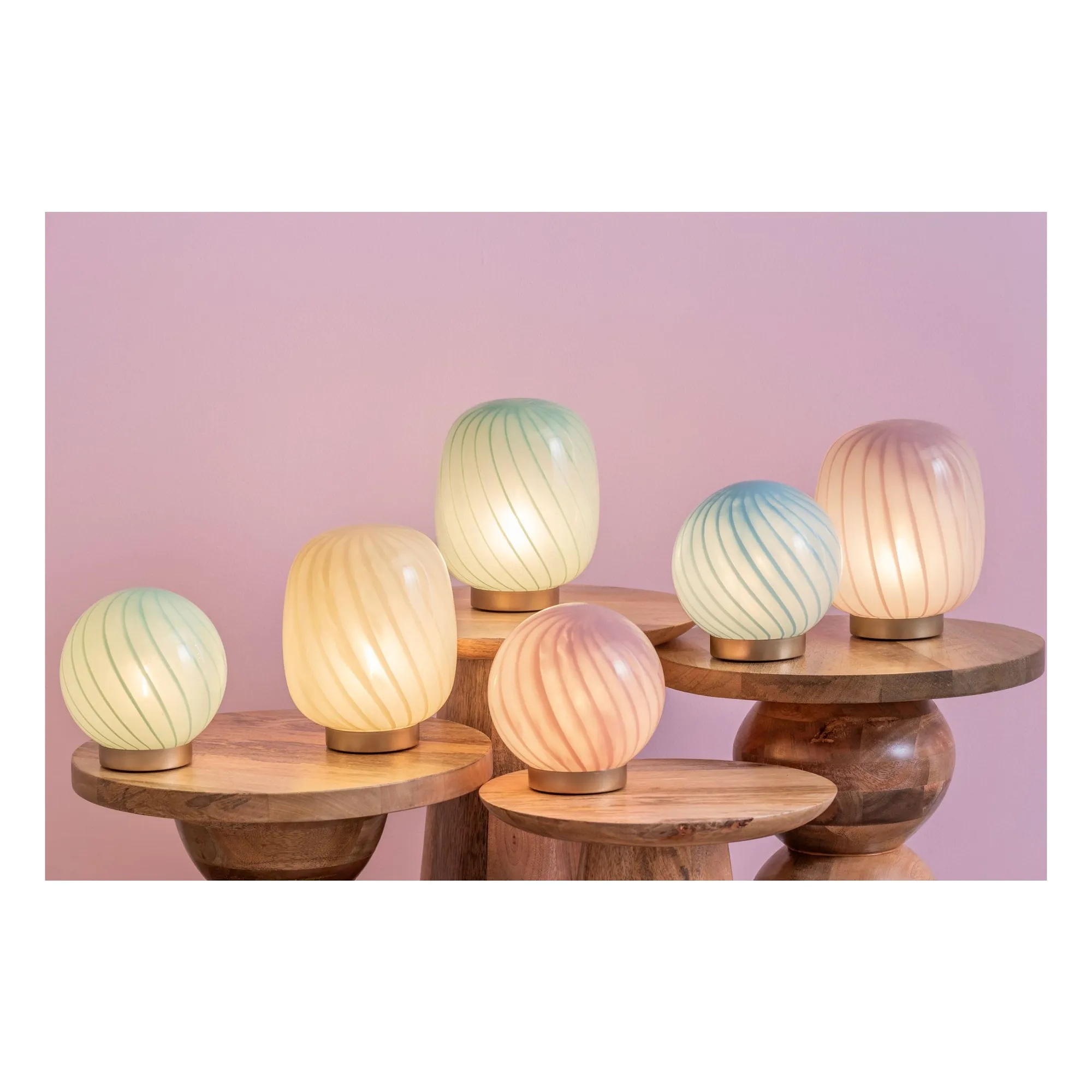 Lampe à poser Summer   | Rose- Image produit n°1