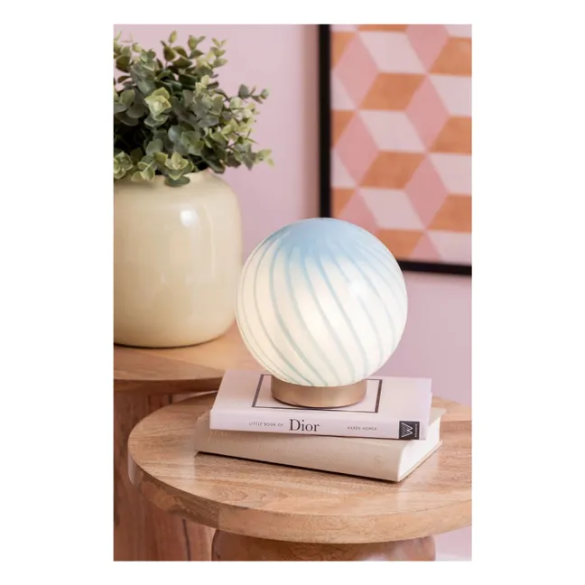 Lampe à poser Summer globe  | Bleu
