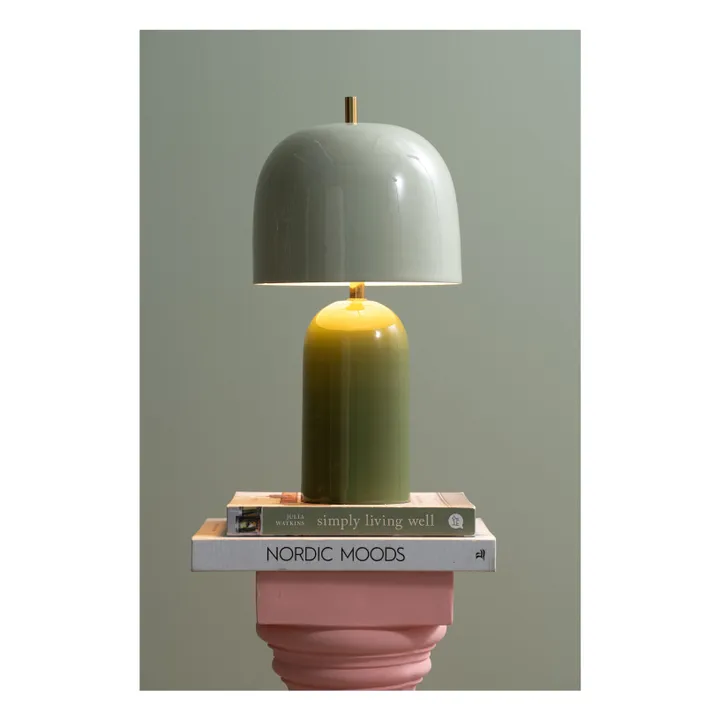 Lampe à poser Rico honey | Vert- Image produit n°1