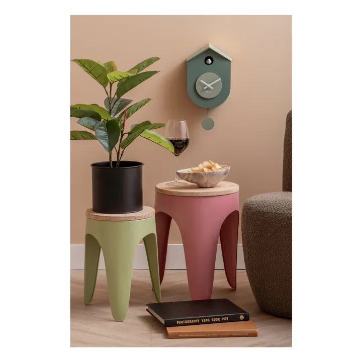 Horloge murale Grato cuckoo | Vert- Image produit n°1