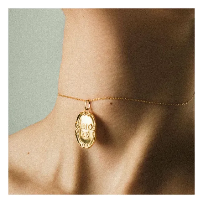 Amore-Halskette | Gold