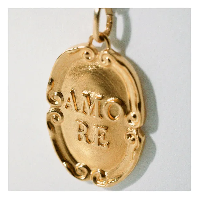 Amore-Halskette | Gold