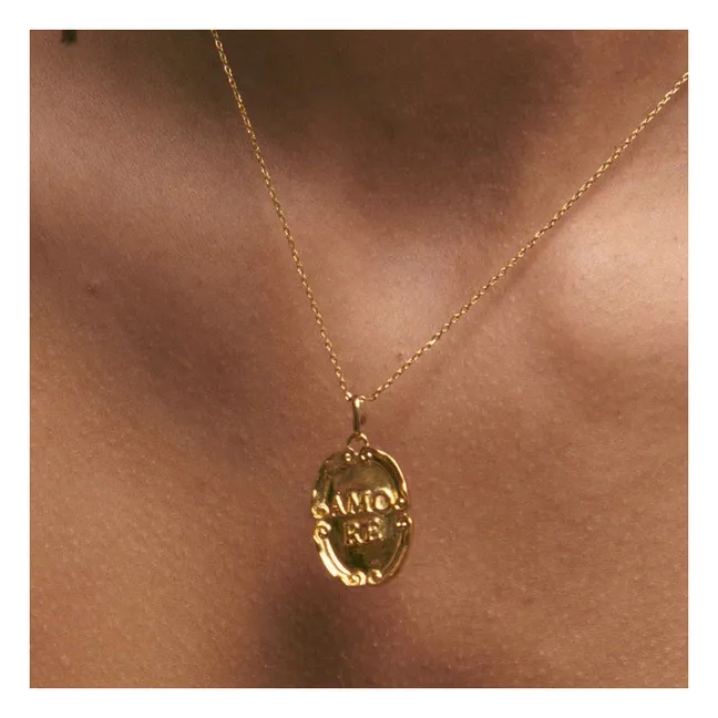 Amore-Halskette | Gold