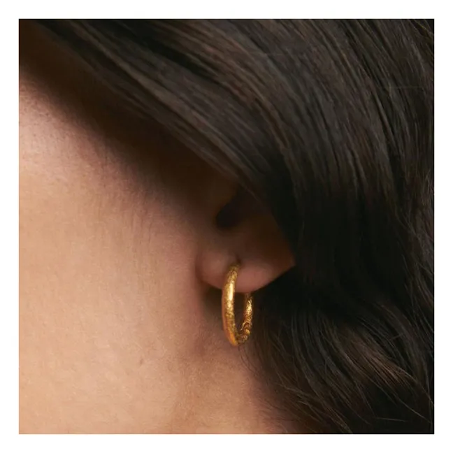 Creoles Flamenco M | Gold