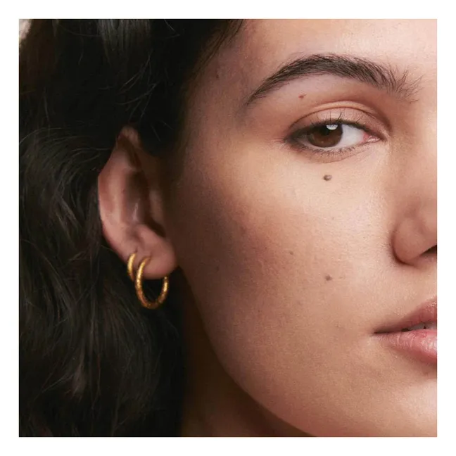 Creoles Flamenco M | Gold