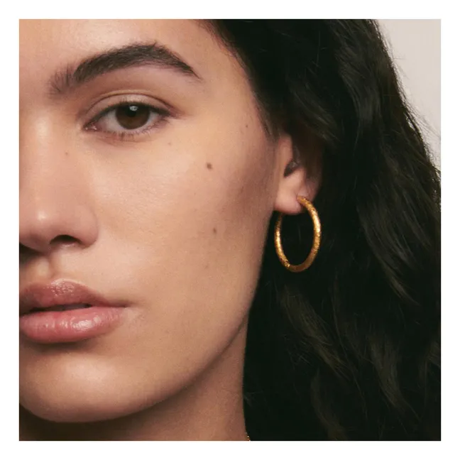Creoles Flamenco L | Gold
