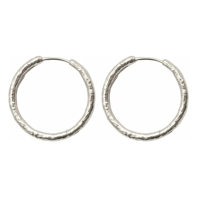 Kreolen Flamenco L | Silber