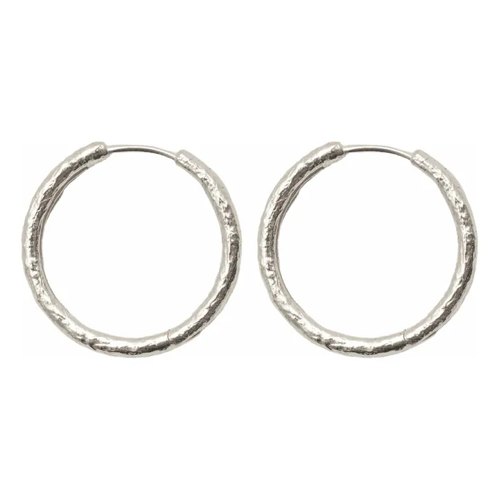 Créoles Flamenco L | Argenté- Image produit n°0