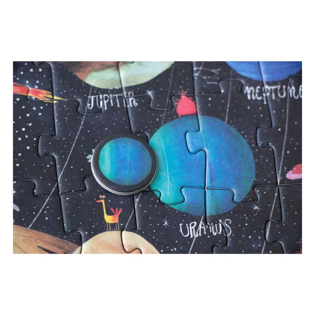 Planets puzzle - 50 pieces
