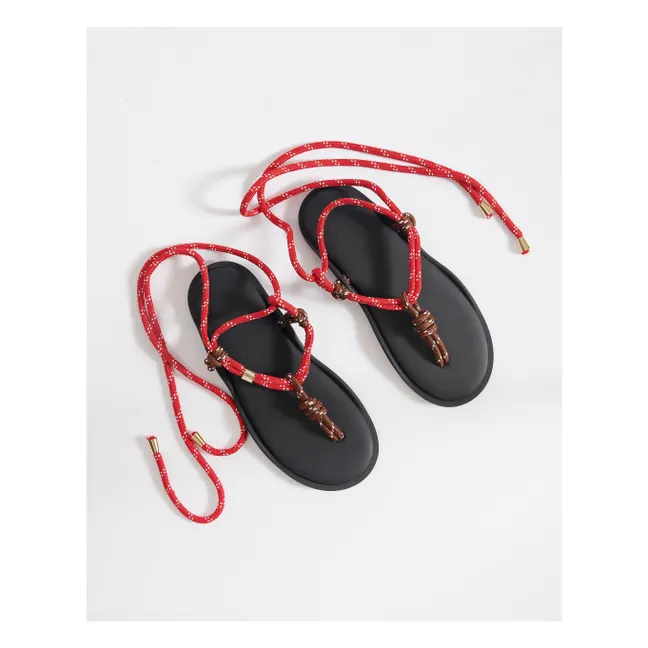 Sandales Flò Twin | Rouge
