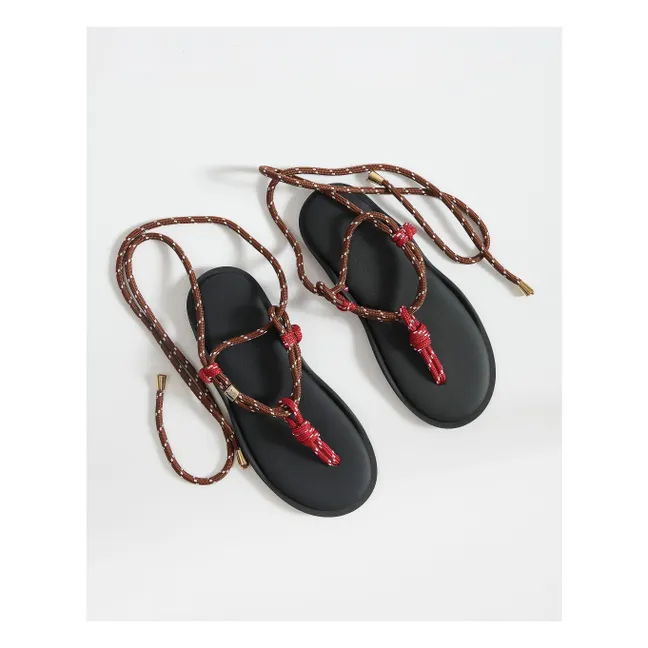 Sandales Flò Twin | Marron