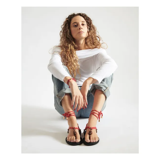 Sandales Flò Twin | Rouge