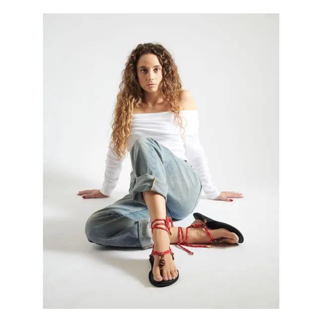 Sandales Flò Twin | Rouge