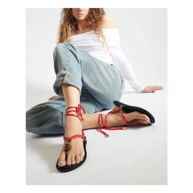 Sandales Flò Twin | Rouge
