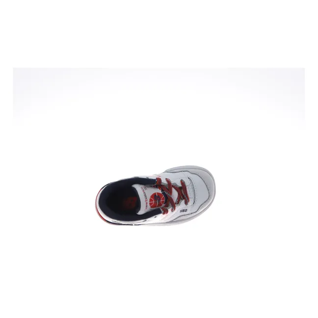 Zapatillas con cordones elásticos 550 | Rojo