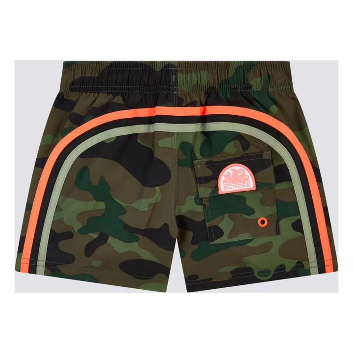 Short de Bain Militaire | Vert foncé- Image produit n°2