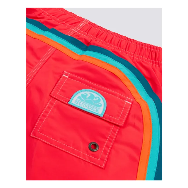 Badeshorts Board Arc | Rot