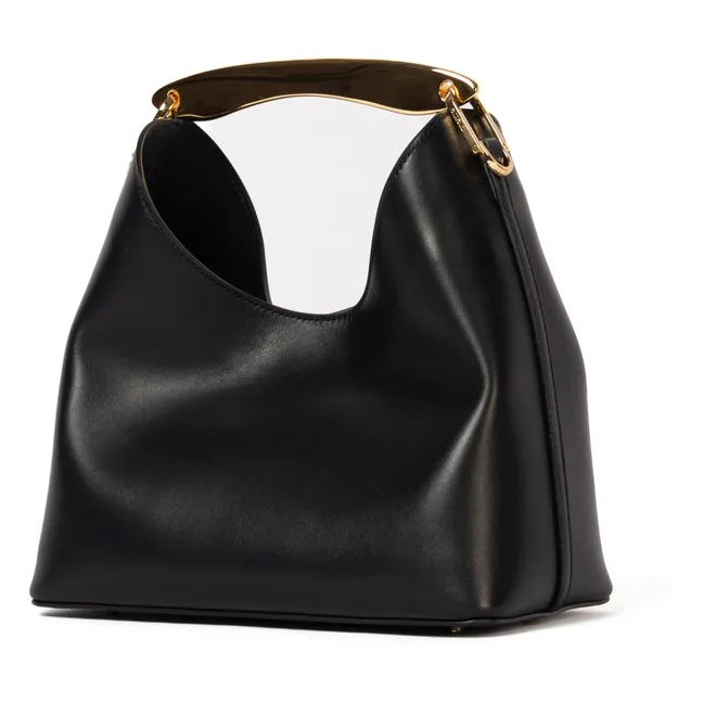 Borsa in pelle Boomerang | Nero