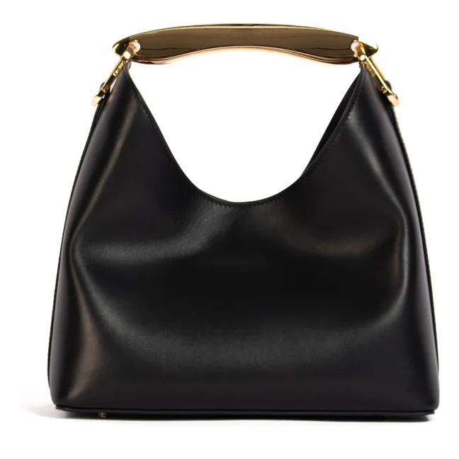 Borsa in pelle Boomerang | Nero
