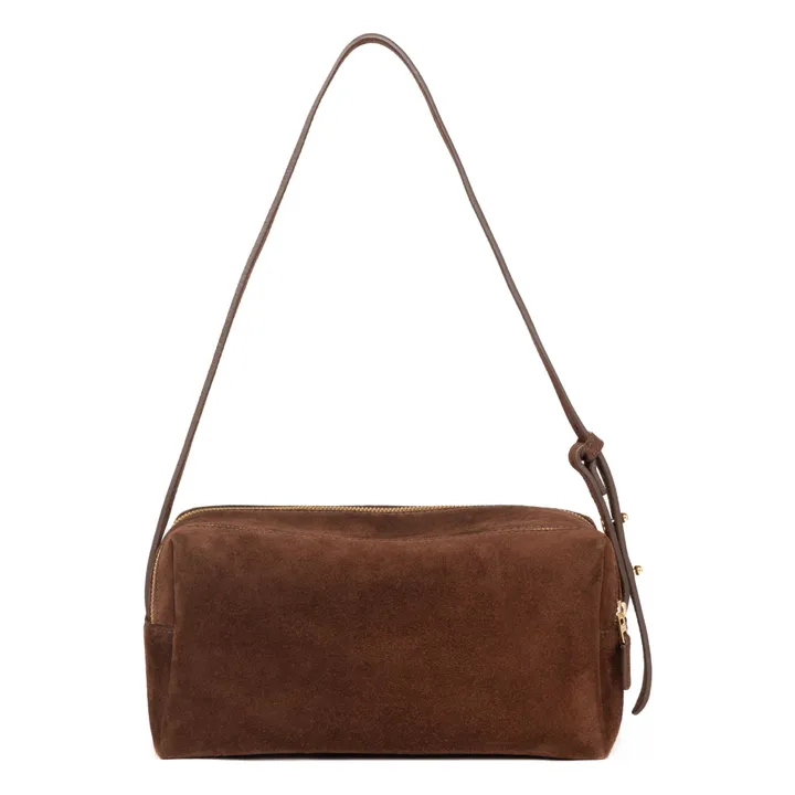 Sac Trousse Suède | Marron- Image produit n°3