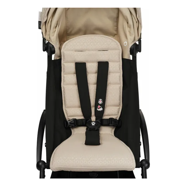 YOYO³ Bonpoint 6+ Silla de Paseo Chasis negro | Beige