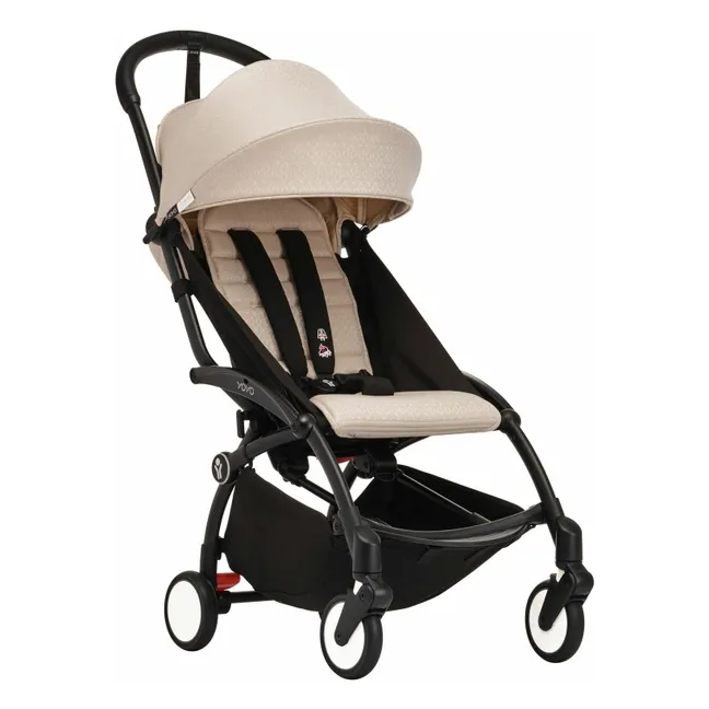YOYO³ Bonpoint 6+ Pushchair Black frame | Beige