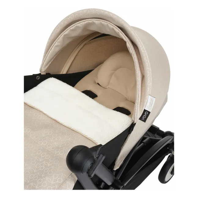 Poussette nouveau-né YOYO³ Bonpoint  0+ Châssis noir | Beige