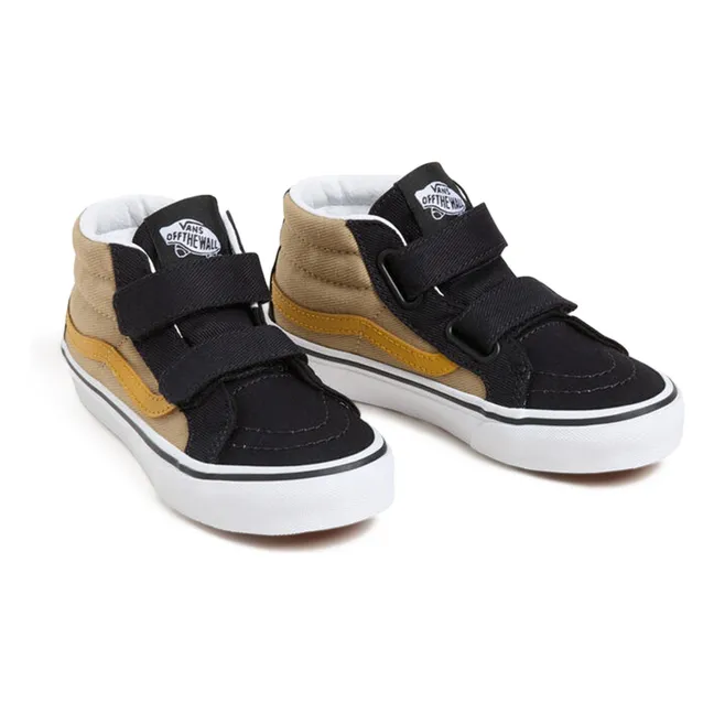 Zapatillas SK8-Mid Reissue Scratch | Beige