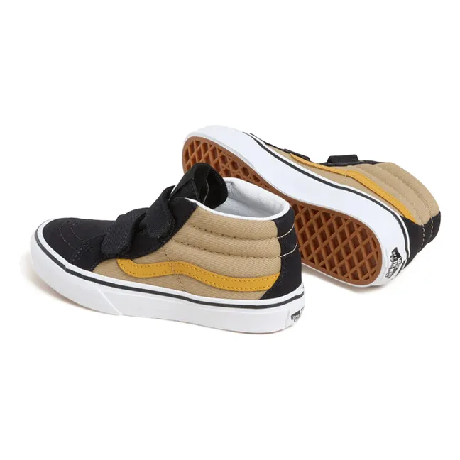 Zapatillas SK8-Mid Reissue Scratch | Beige