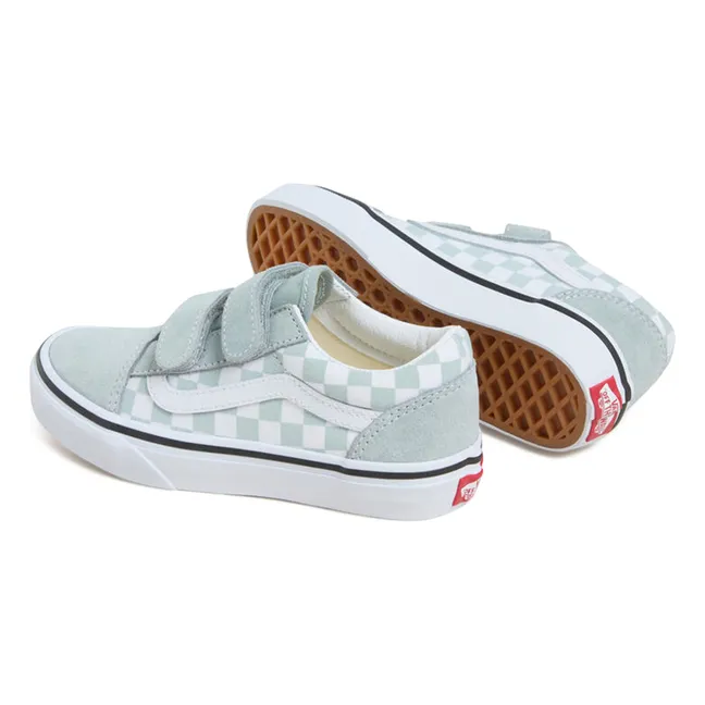 Sneakers Scratch Old Skool V Checkerboard | Hellgrau