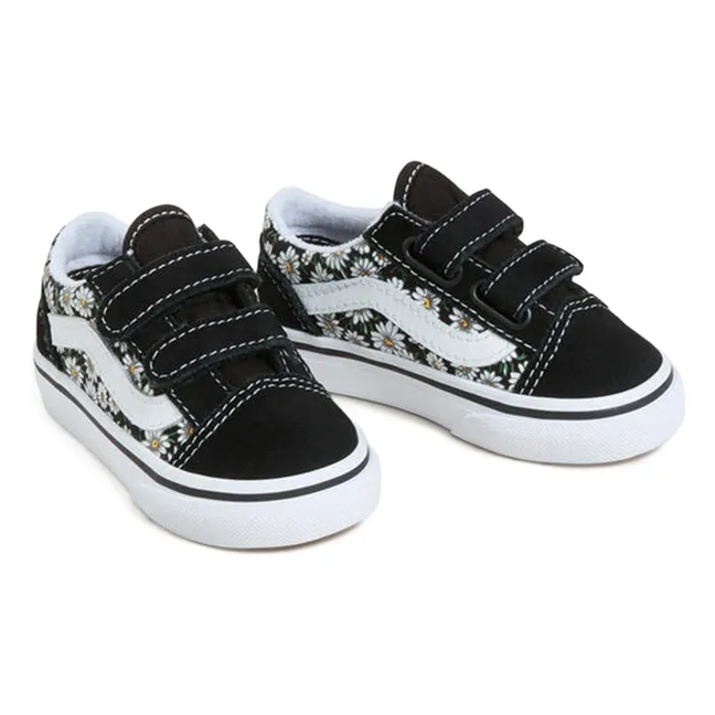 Scarpe da ginnastica Old Skool V Daisies Scratch | Nero